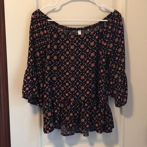 Off the shoulder shirt